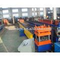 Speedway guard rail forming machine